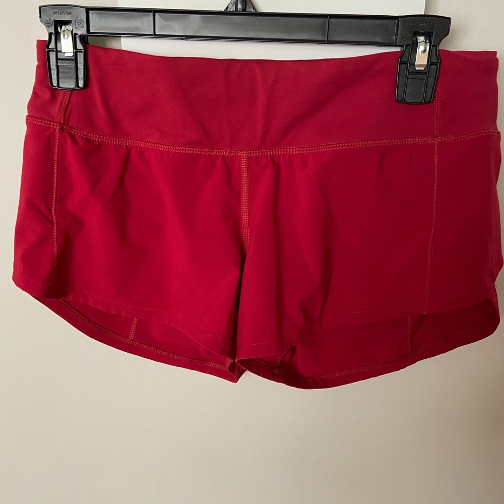 Lululemon Speed Up shorts size 4